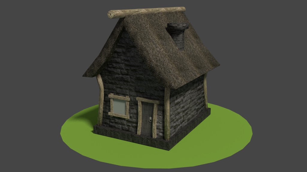 Realistic Cartoon House preview image 1
